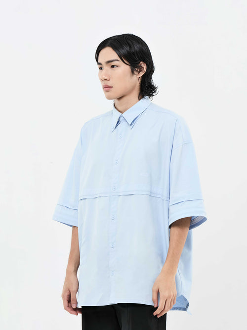 9 To 5 Escape Shirt | Blue
