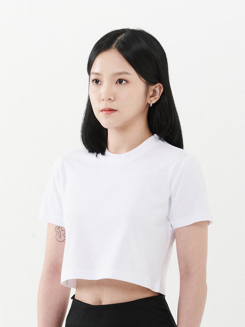 Coolmix Crop | White