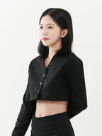 Tailored Cropped Blazer