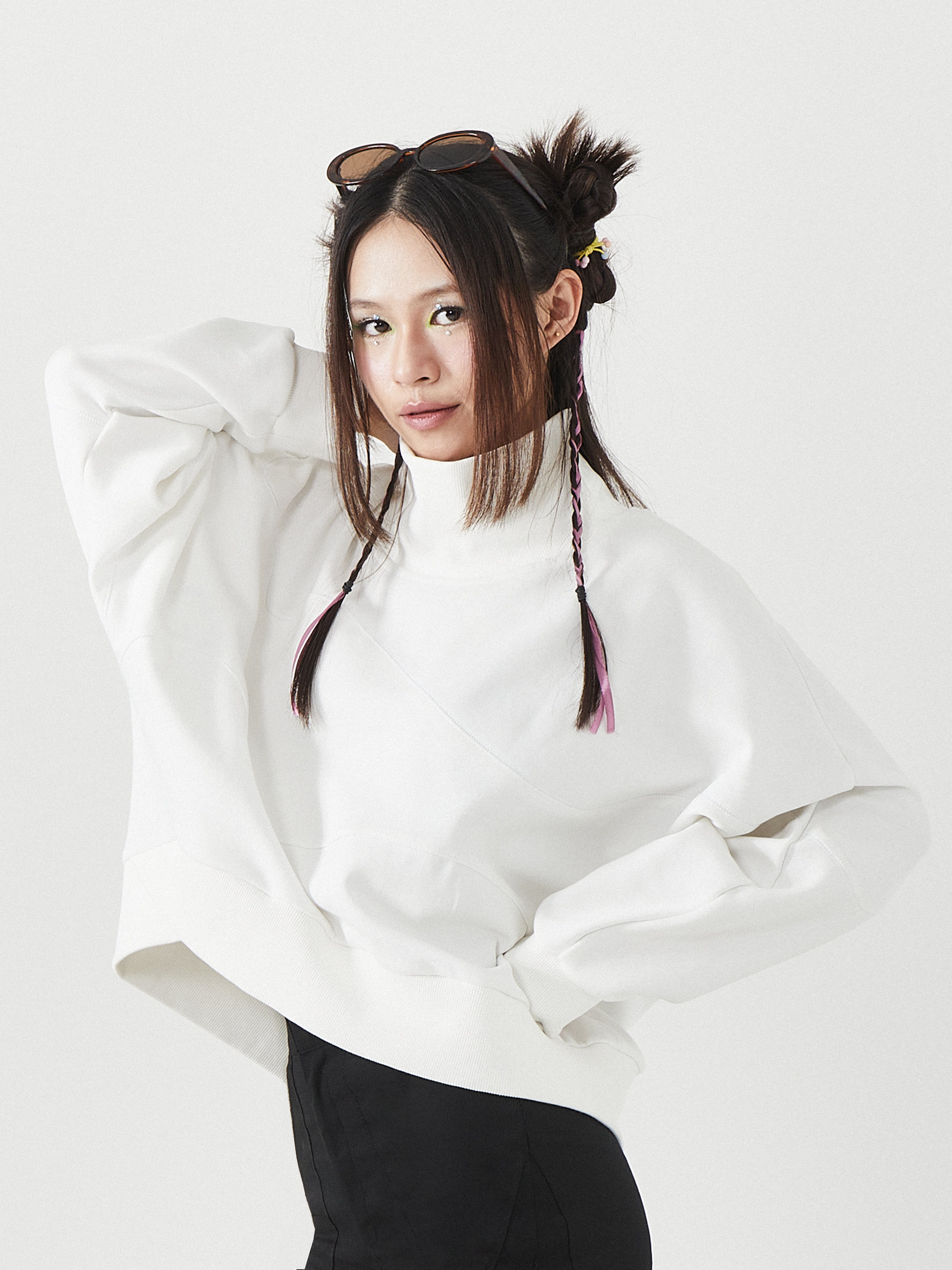 Oversize High Neck Sweater