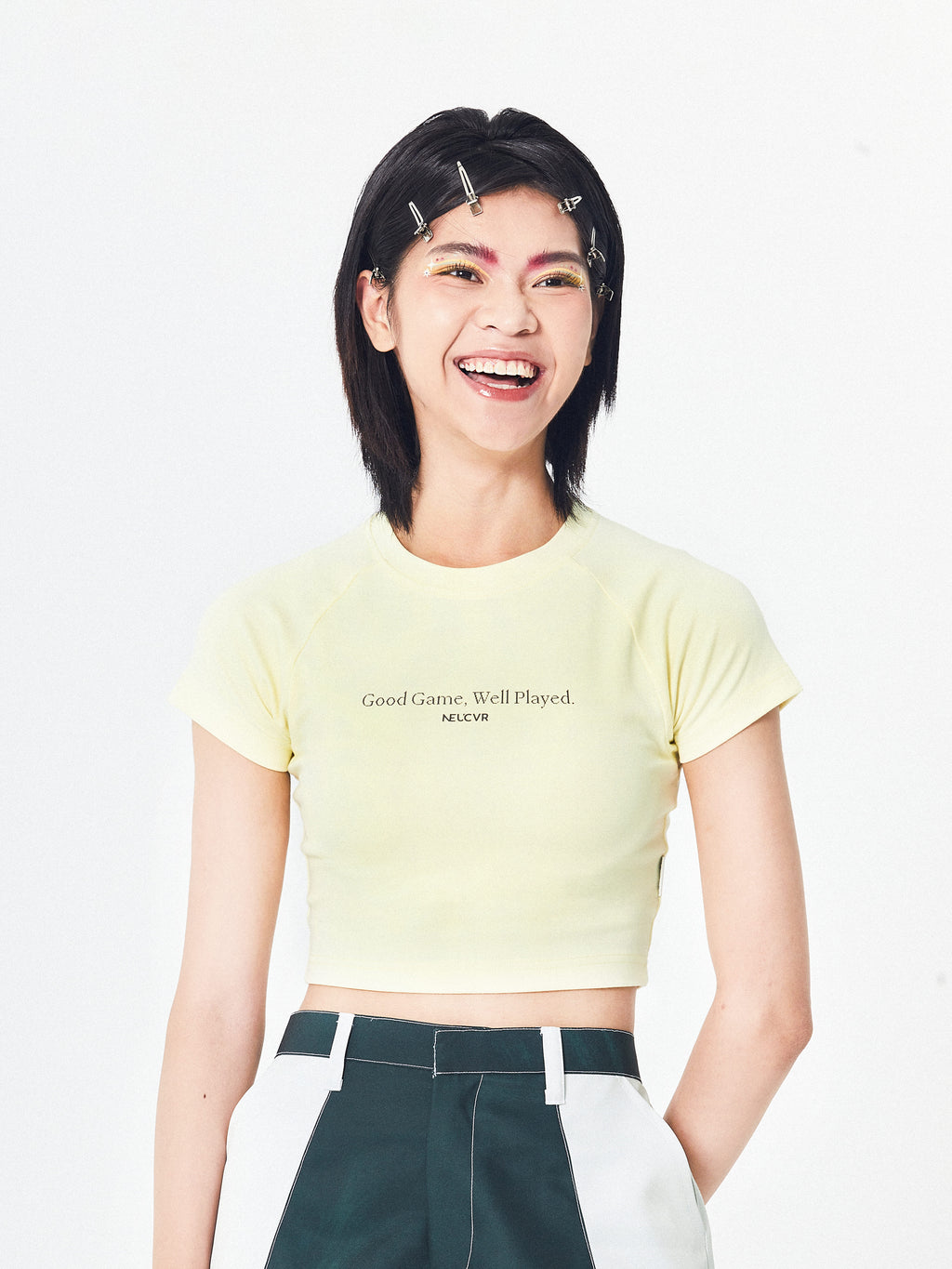 Raglan Baby Tee | Yellow