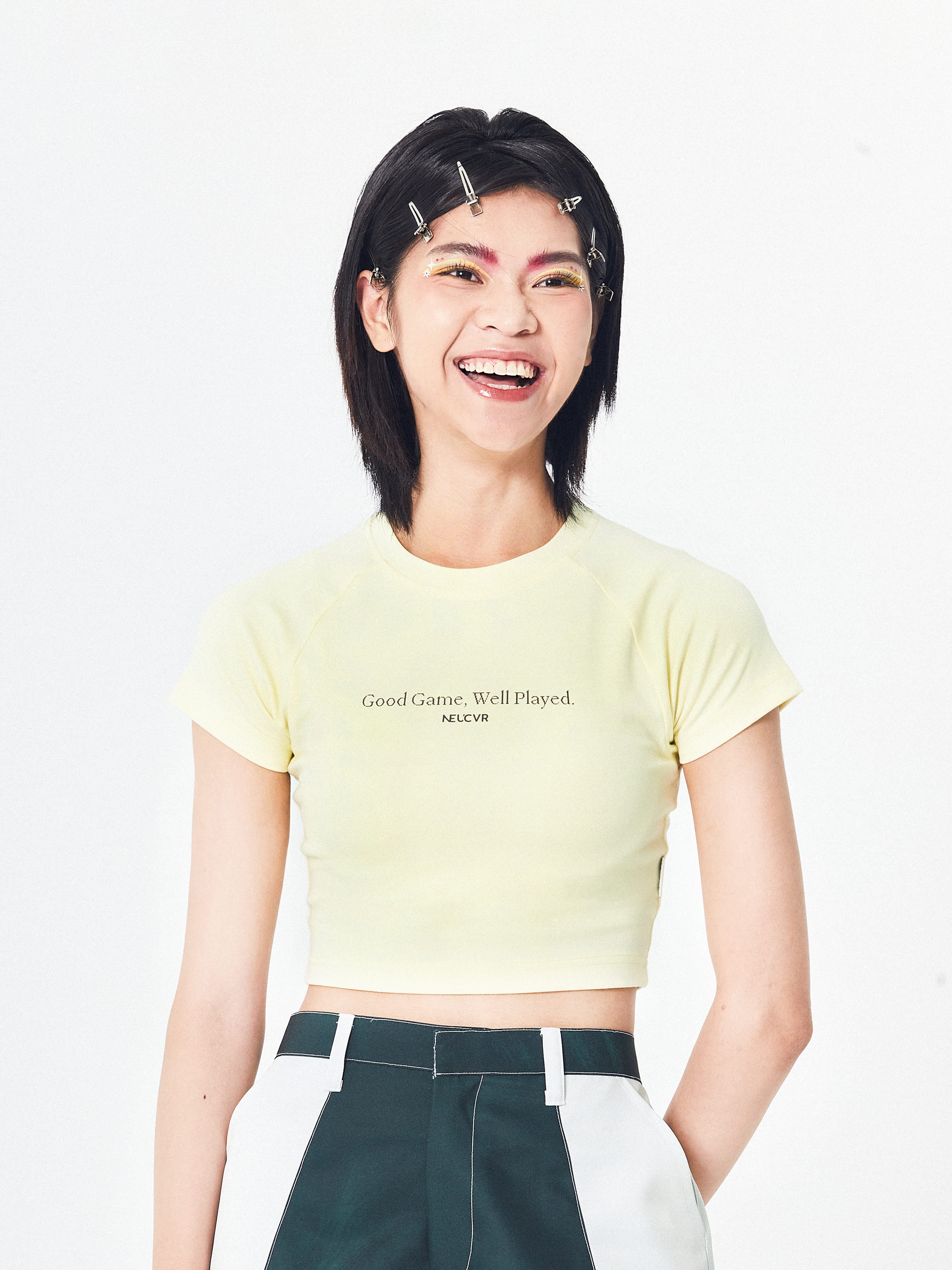 Raglan Baby Tee | Yellow