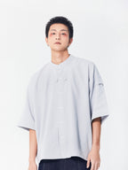 Mandarin Essence Shirt | Grey