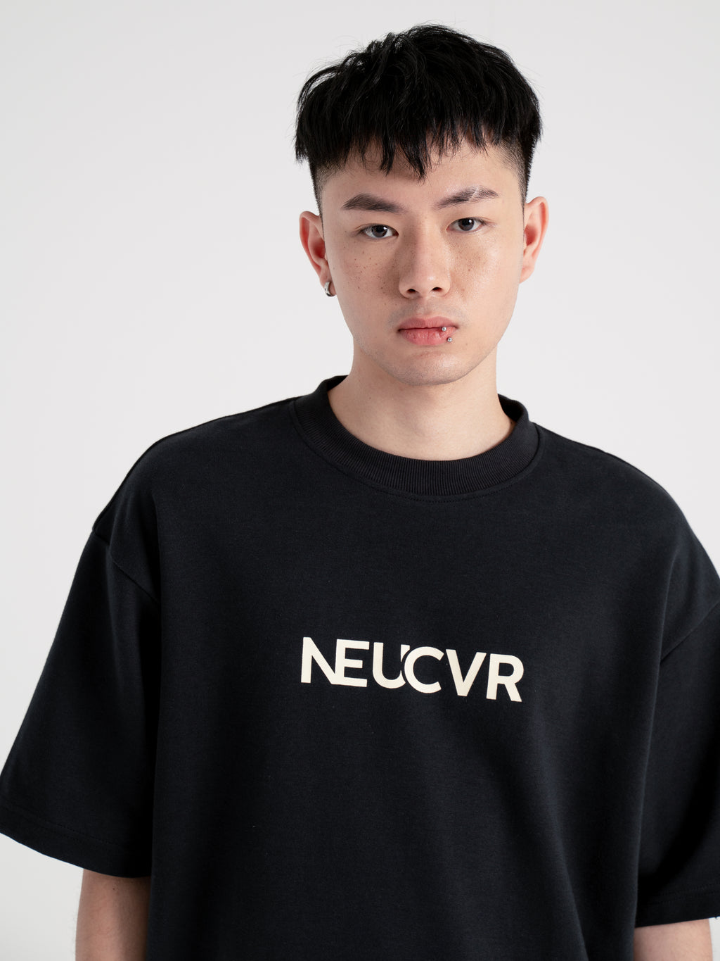 Neucvr Way - Essential Oversized Tee (Black) Unisex