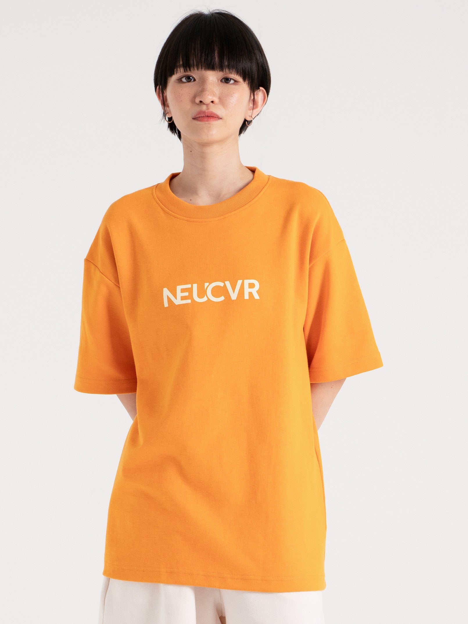 Neucvr Way - Essential Oversized Tee (Orange) Unisex