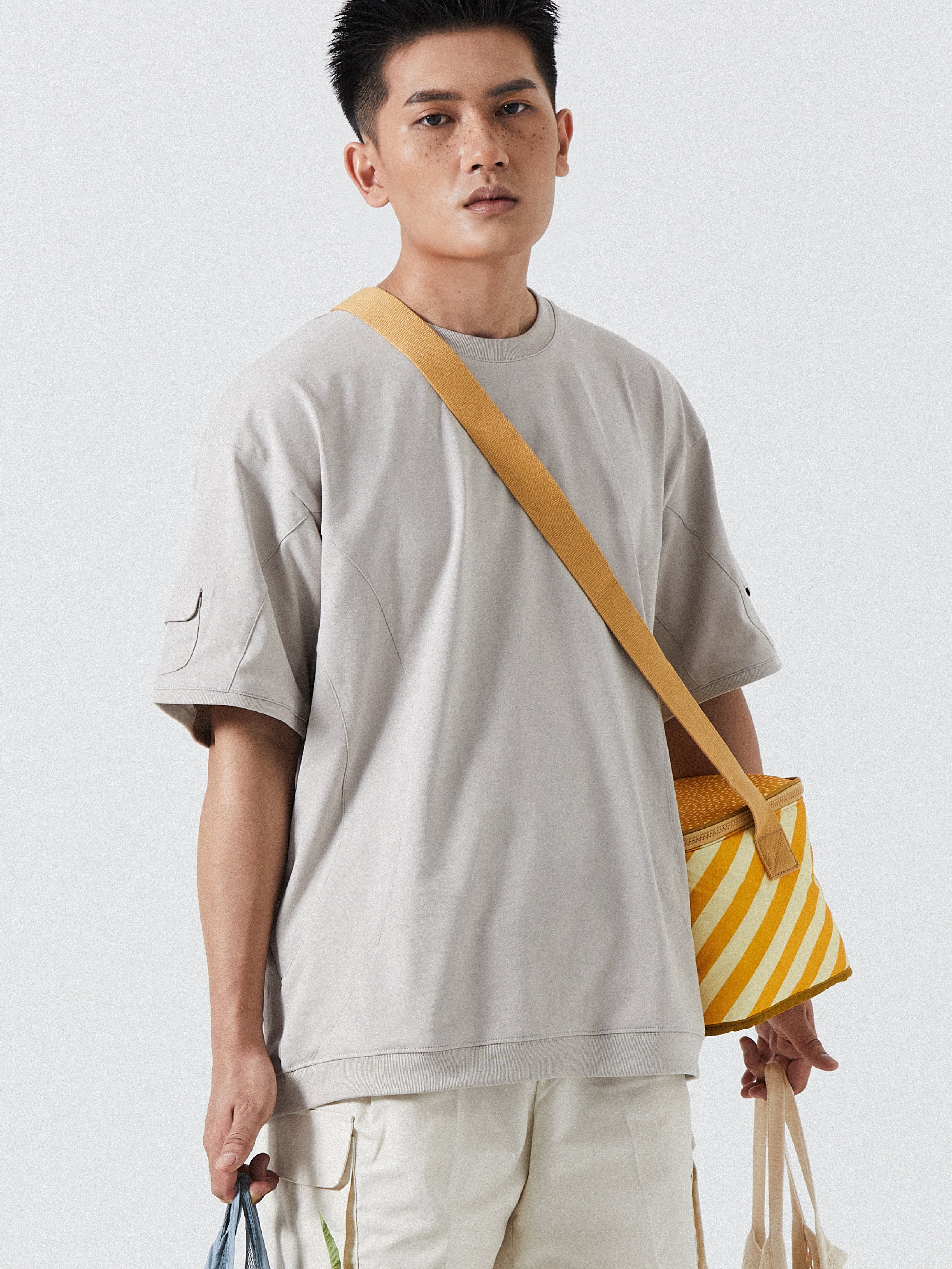 Double C Shape Cutout Tee