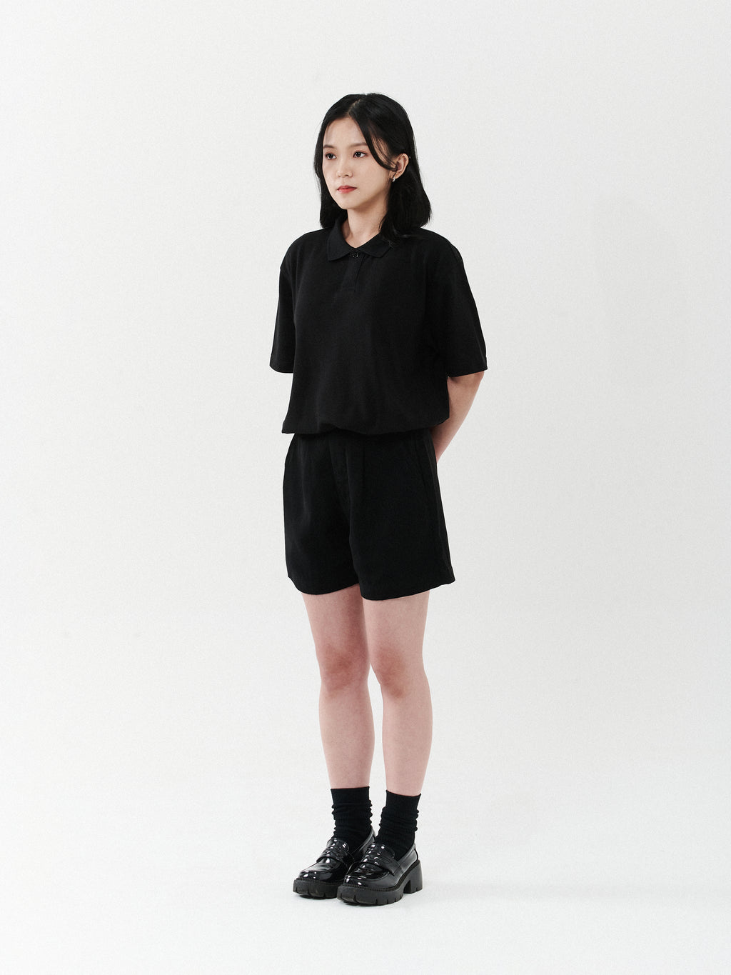 Slim Fit Polo Shirt | Black
