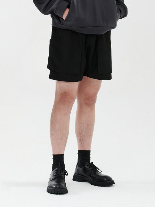 3D Pocket Relaxed Short