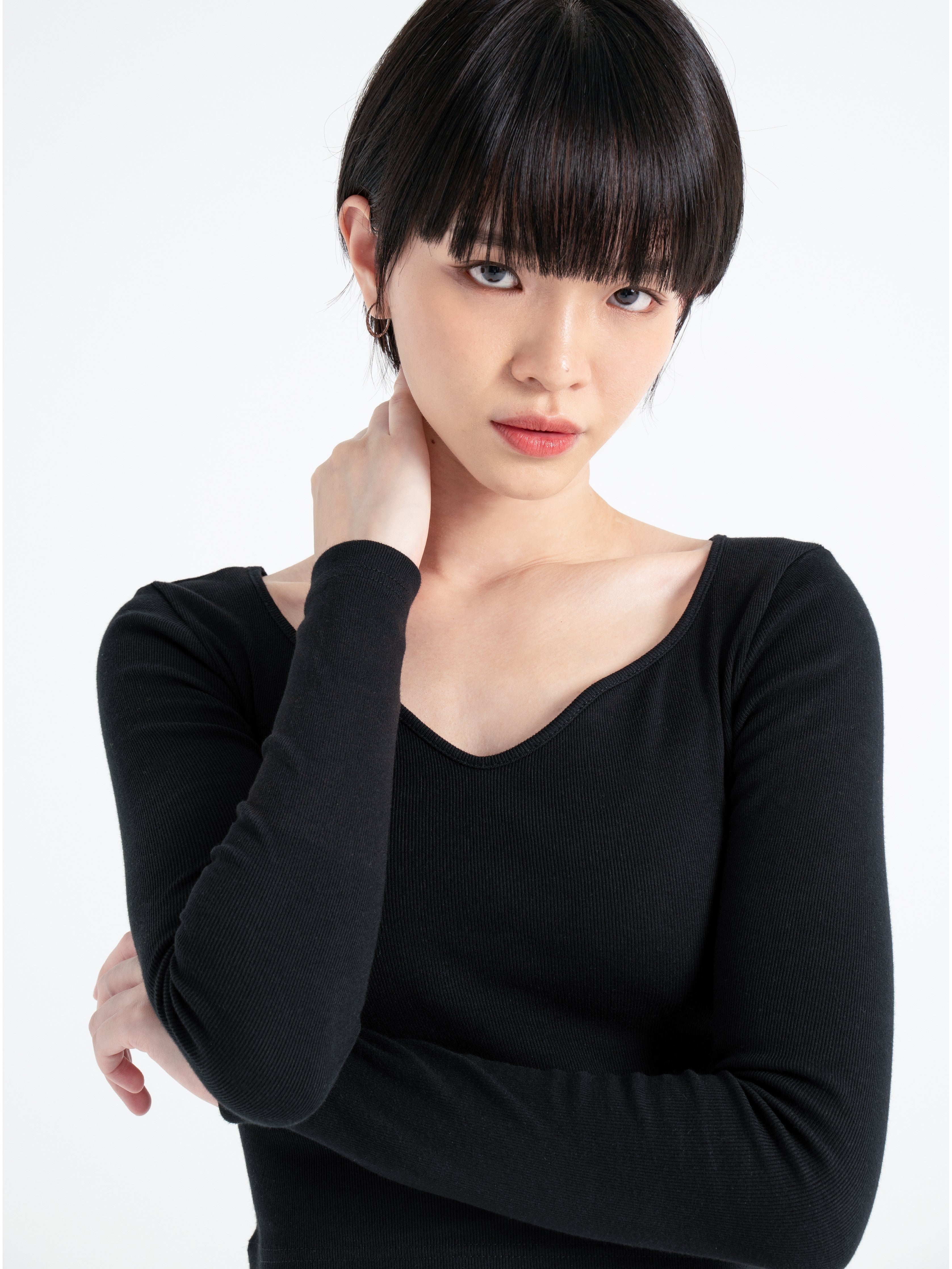 NCVR - Sweetheart Long-Sleeves Top