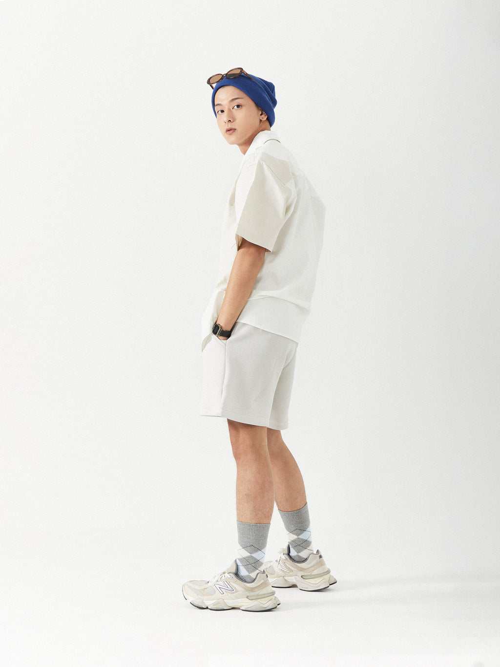 Natur Form Dual Tone Shirt