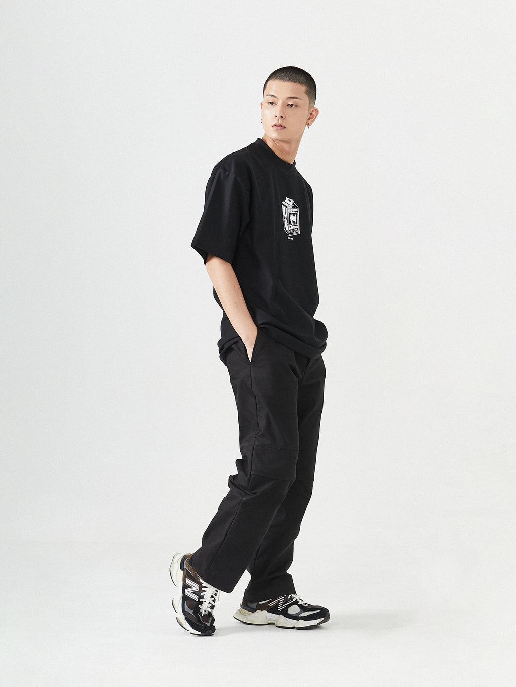 NCVR - Missing Element Milk Tee | Black
