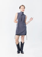 Sleeveless Cargo Dress