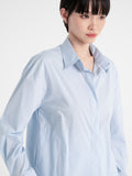 Neucvr Classic - Button Up Boyfriend Shirt (Blue)