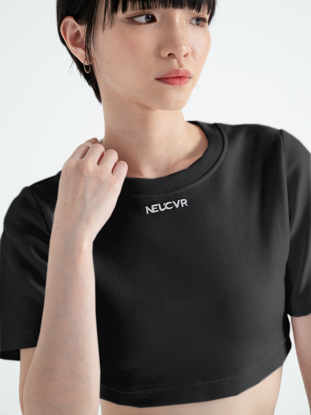Neucvr Way - Crop Tee (Black)