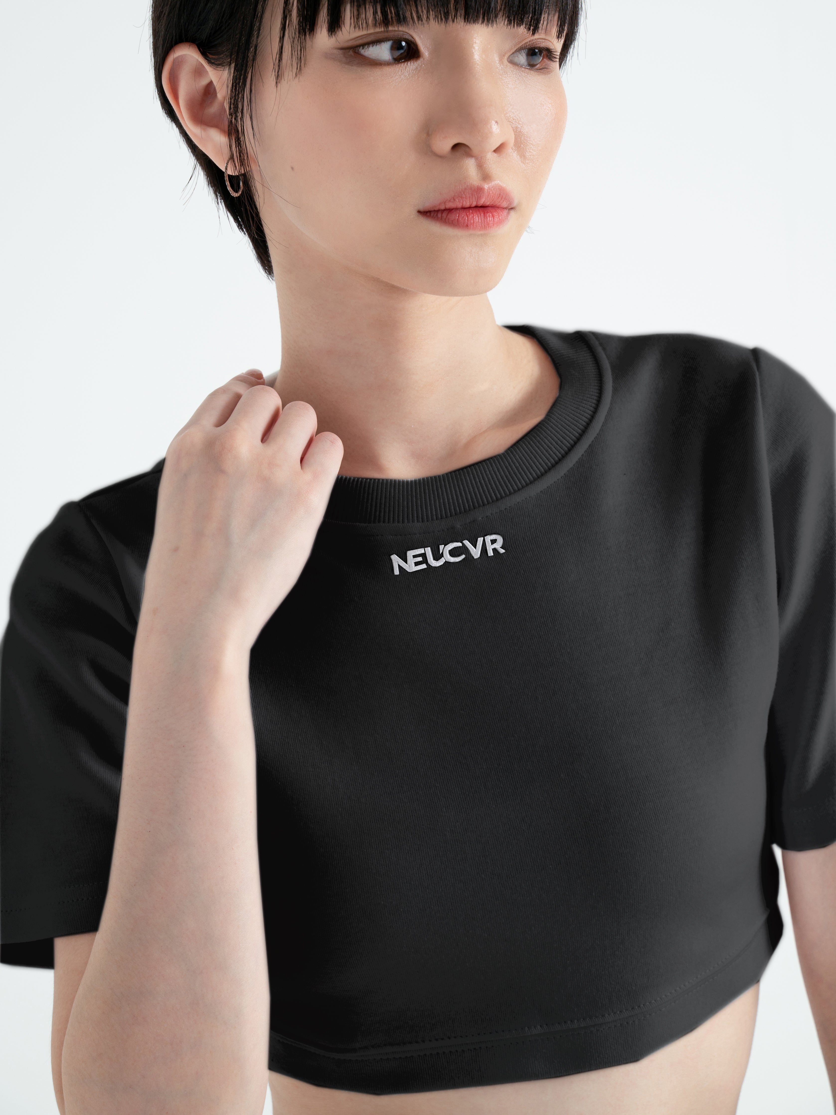 Neucvr Way - Crop Tee (Black)