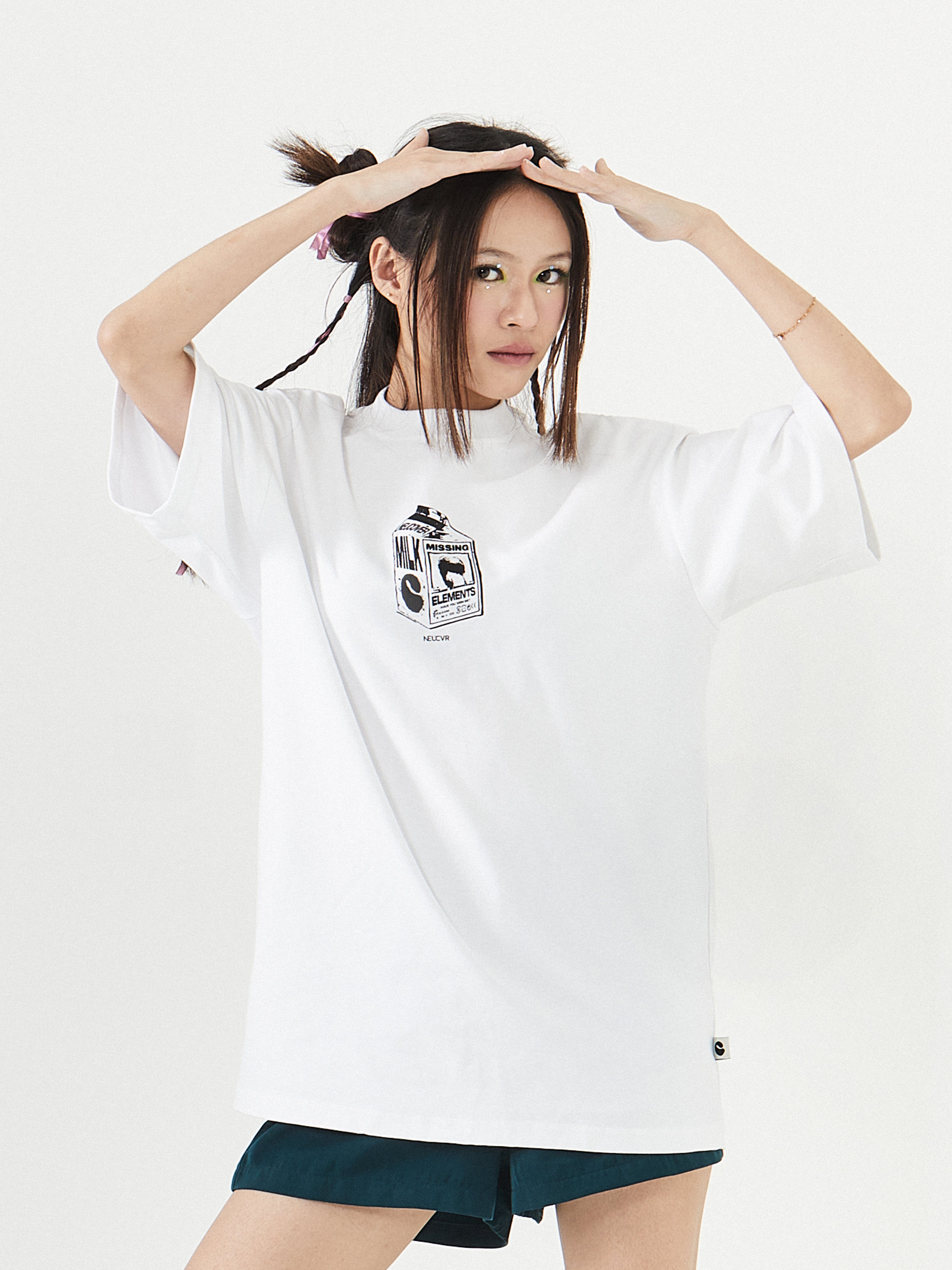 NCVR - Missing Element Milk Tee | Black