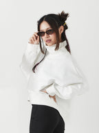 Oversize High Neck Sweater