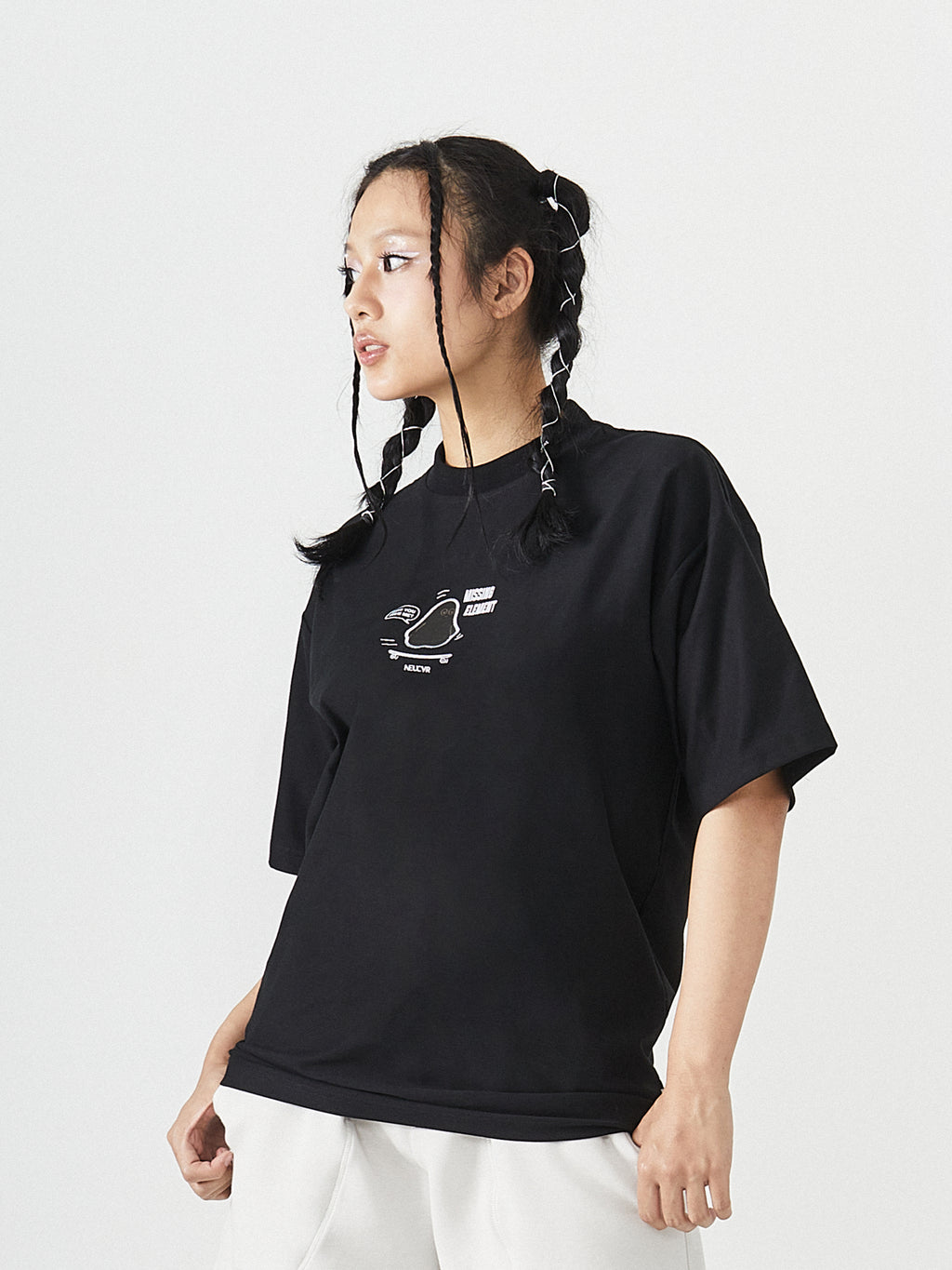 NCVR - Missing Element Ghost Tee | Black