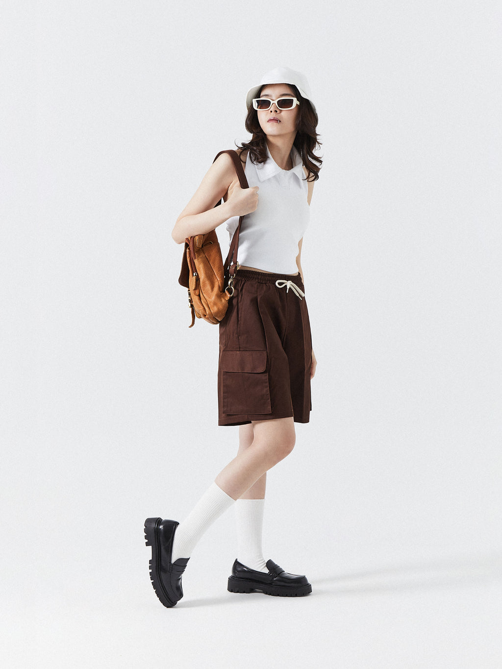 NCVR Polo Neck Halter Top