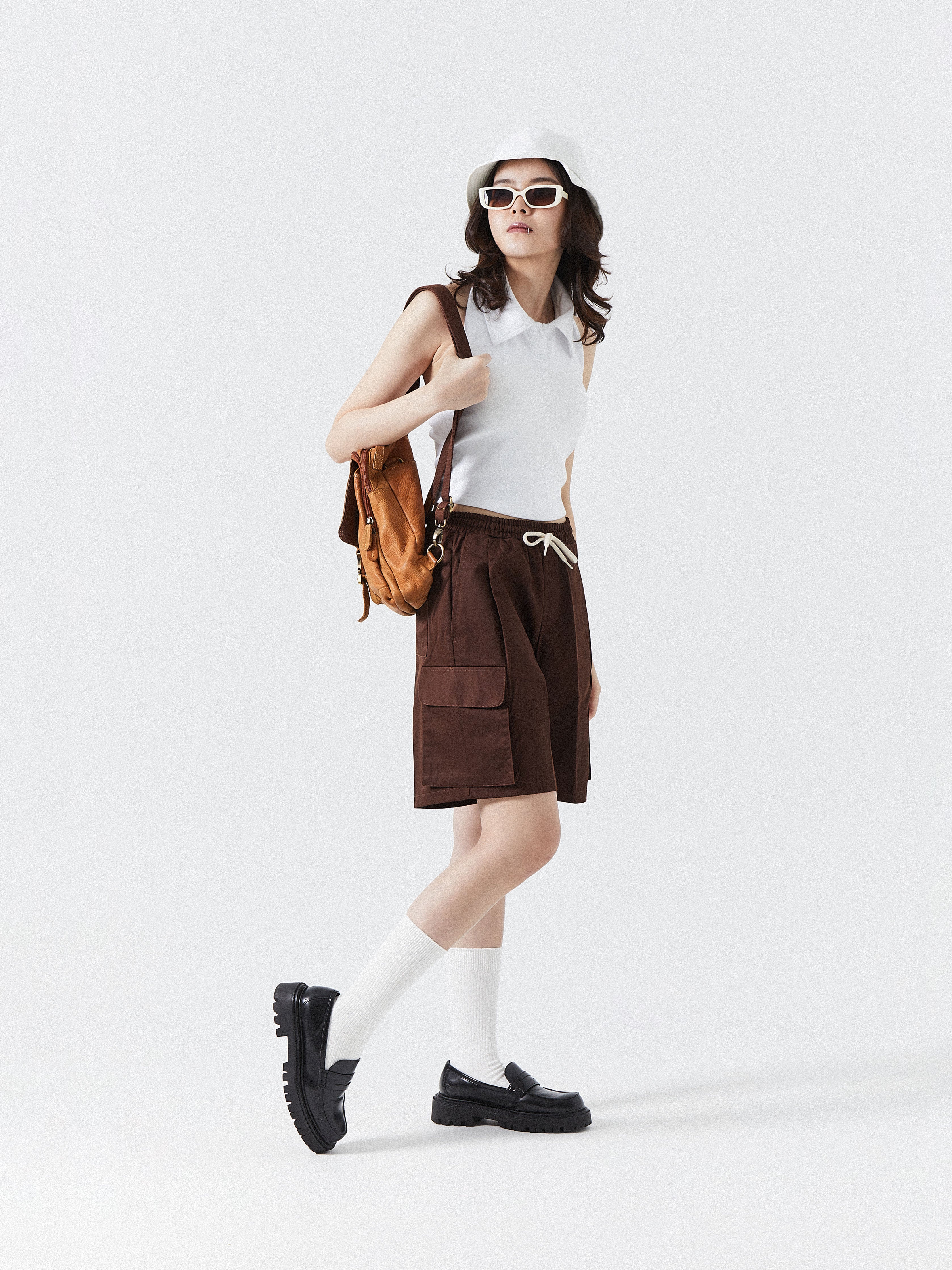 NCVR Polo Neck Halter Top