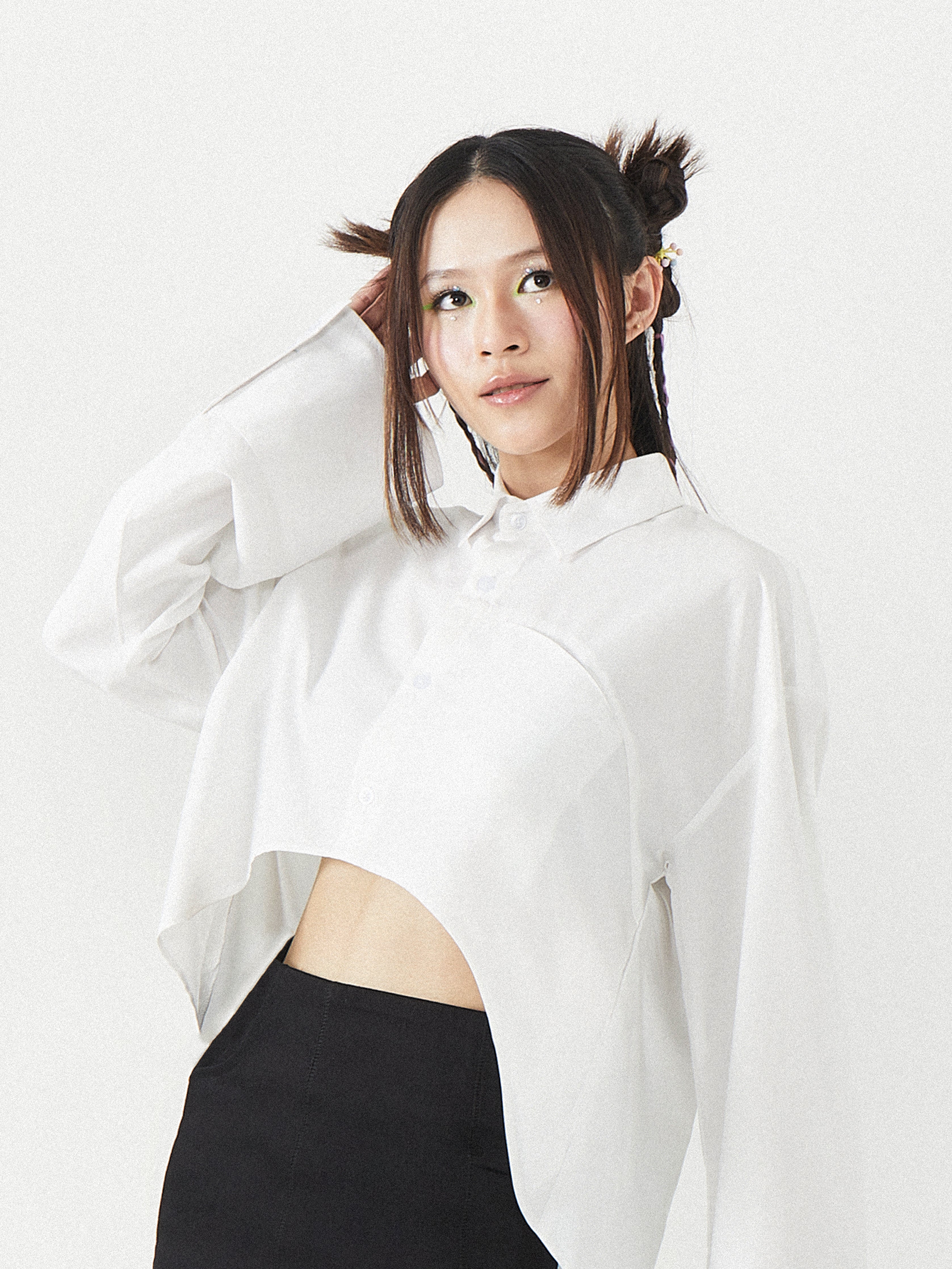 Wrinkle Free Button Down Shirt | Black