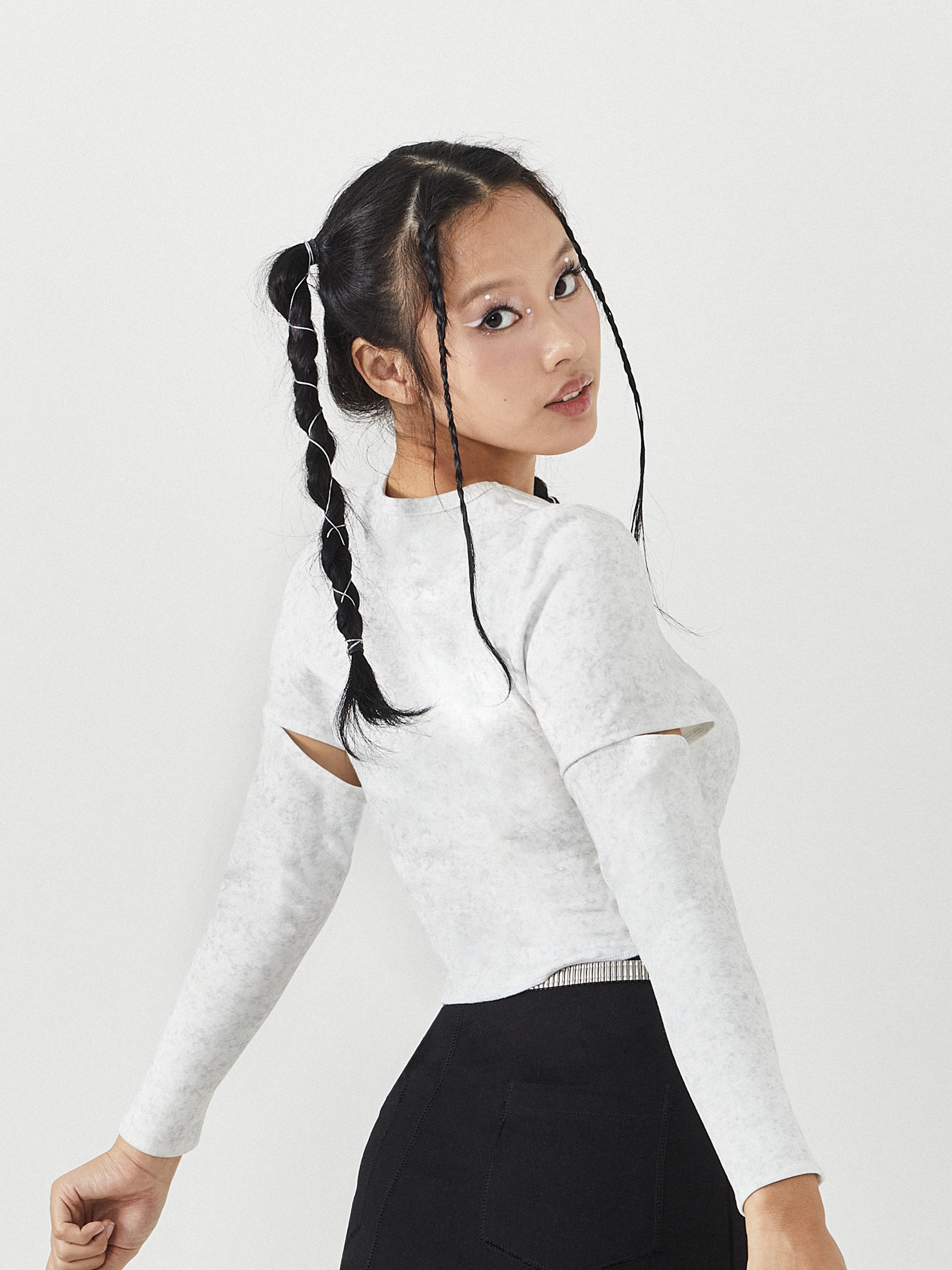 Cut Out Longsleeve Top