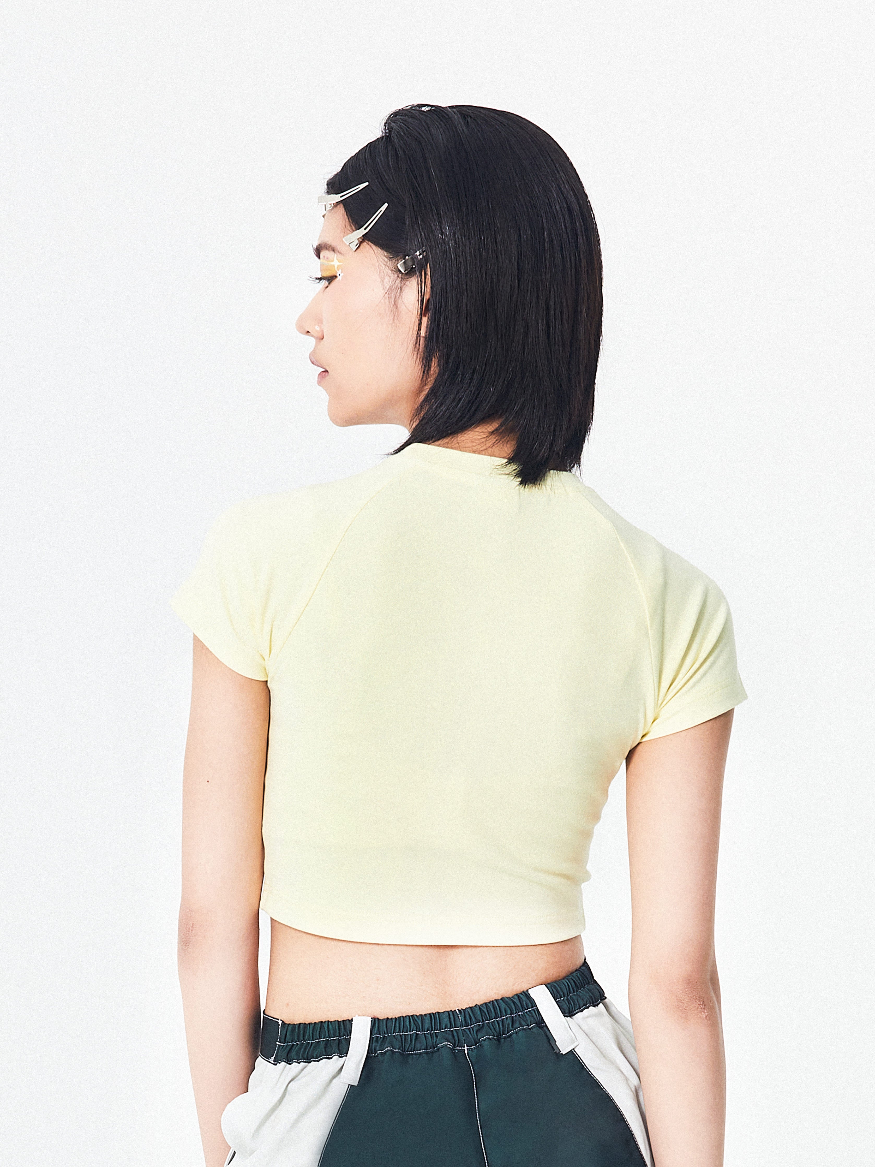 Raglan Baby Tee | Yellow