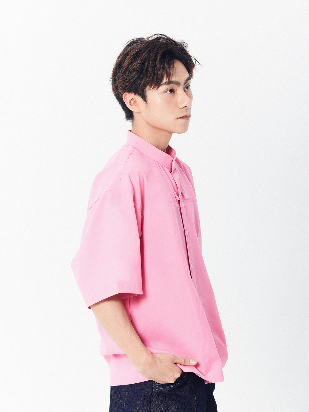 Mandarin Essence Shirt | Pink