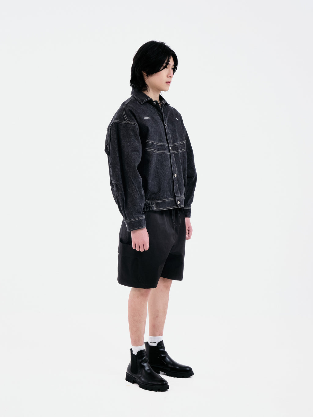 The Neucvr Denim Jacket | Black