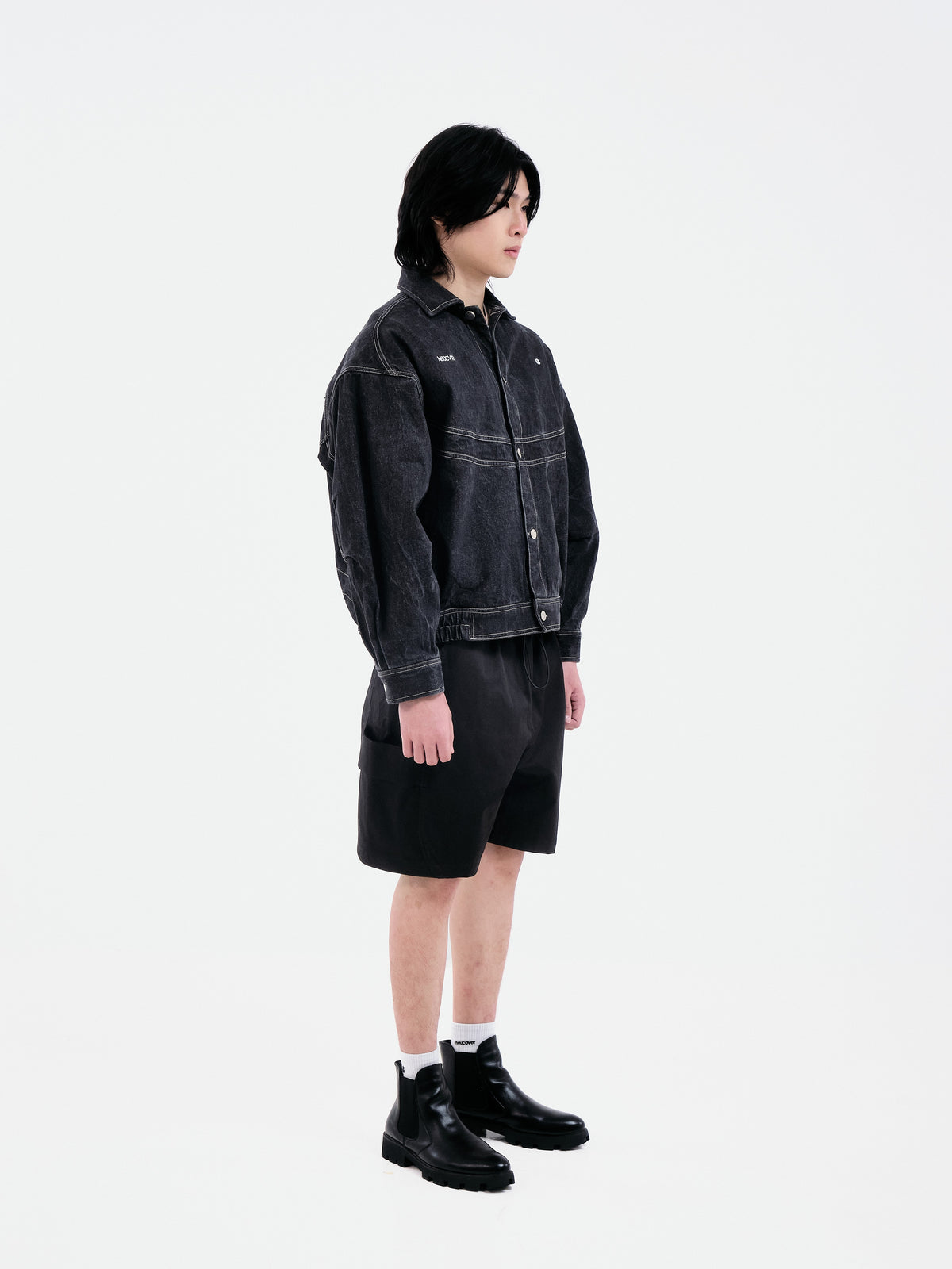 The Neucvr Denim Jacket | Black
