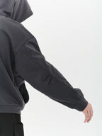 Relaxed Fit Fleece Hoodie