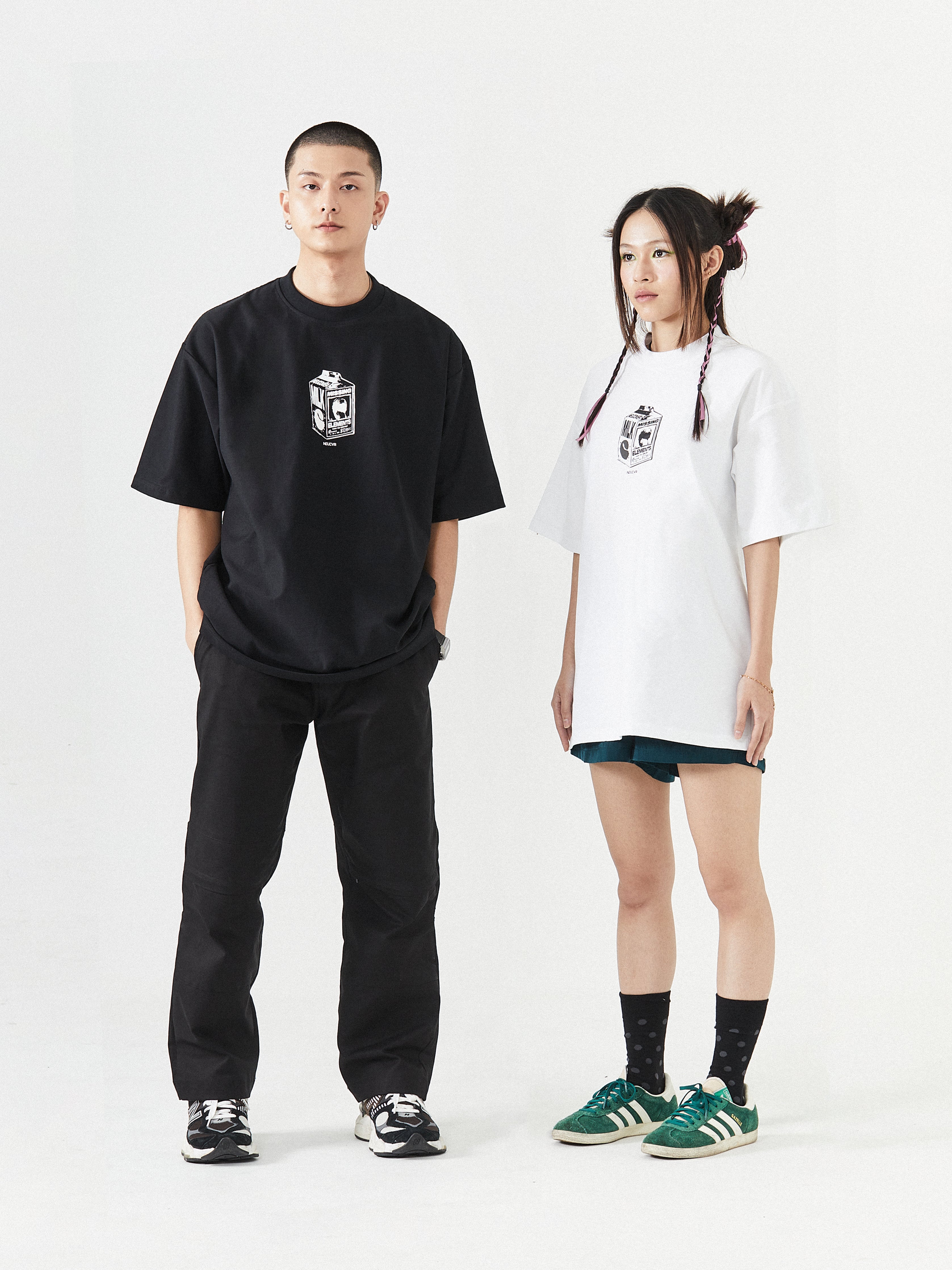 NCVR - Missing Element Milk Tee | Black
