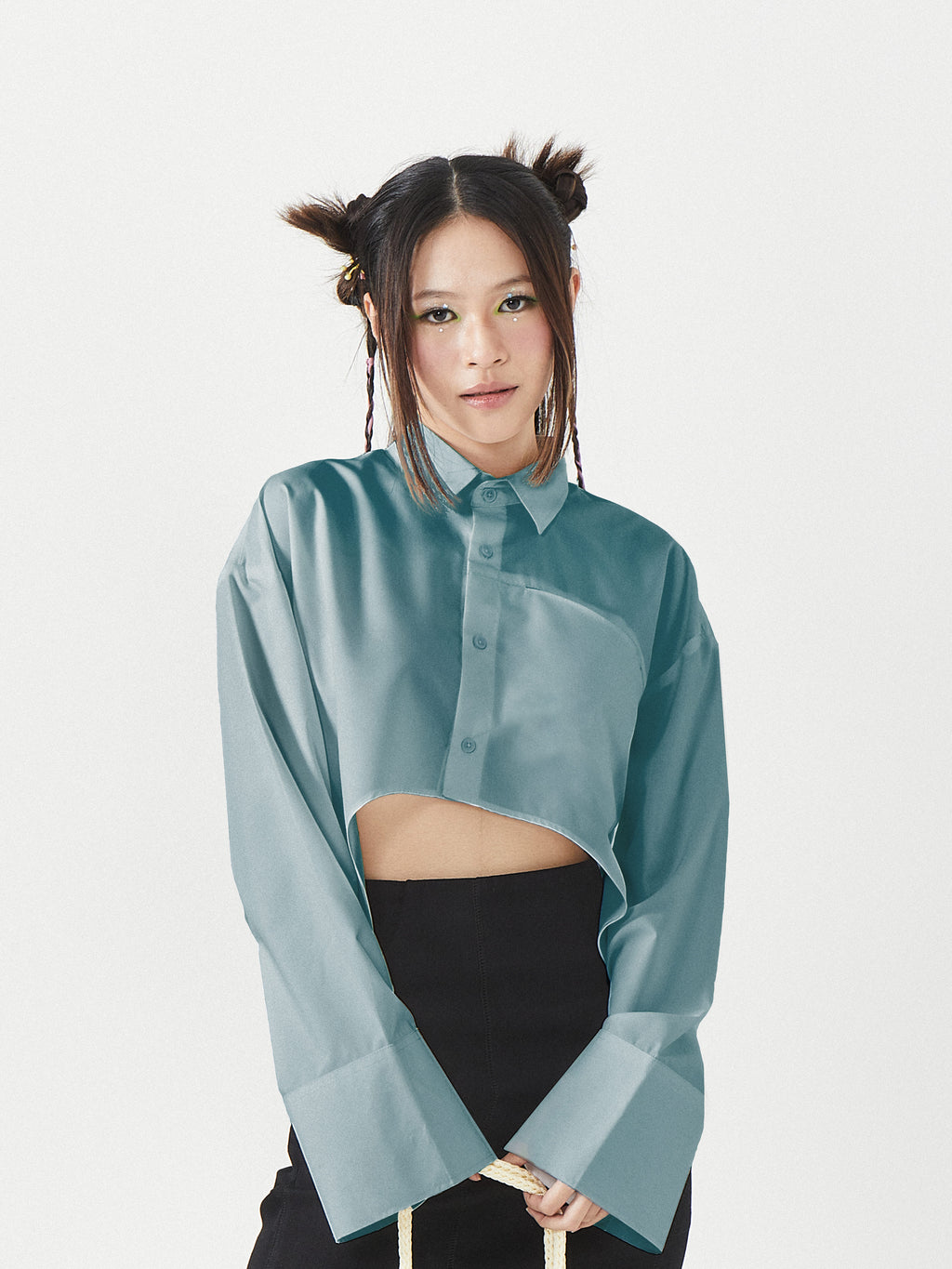 Wrinkle Free Button Down Shirt | Black