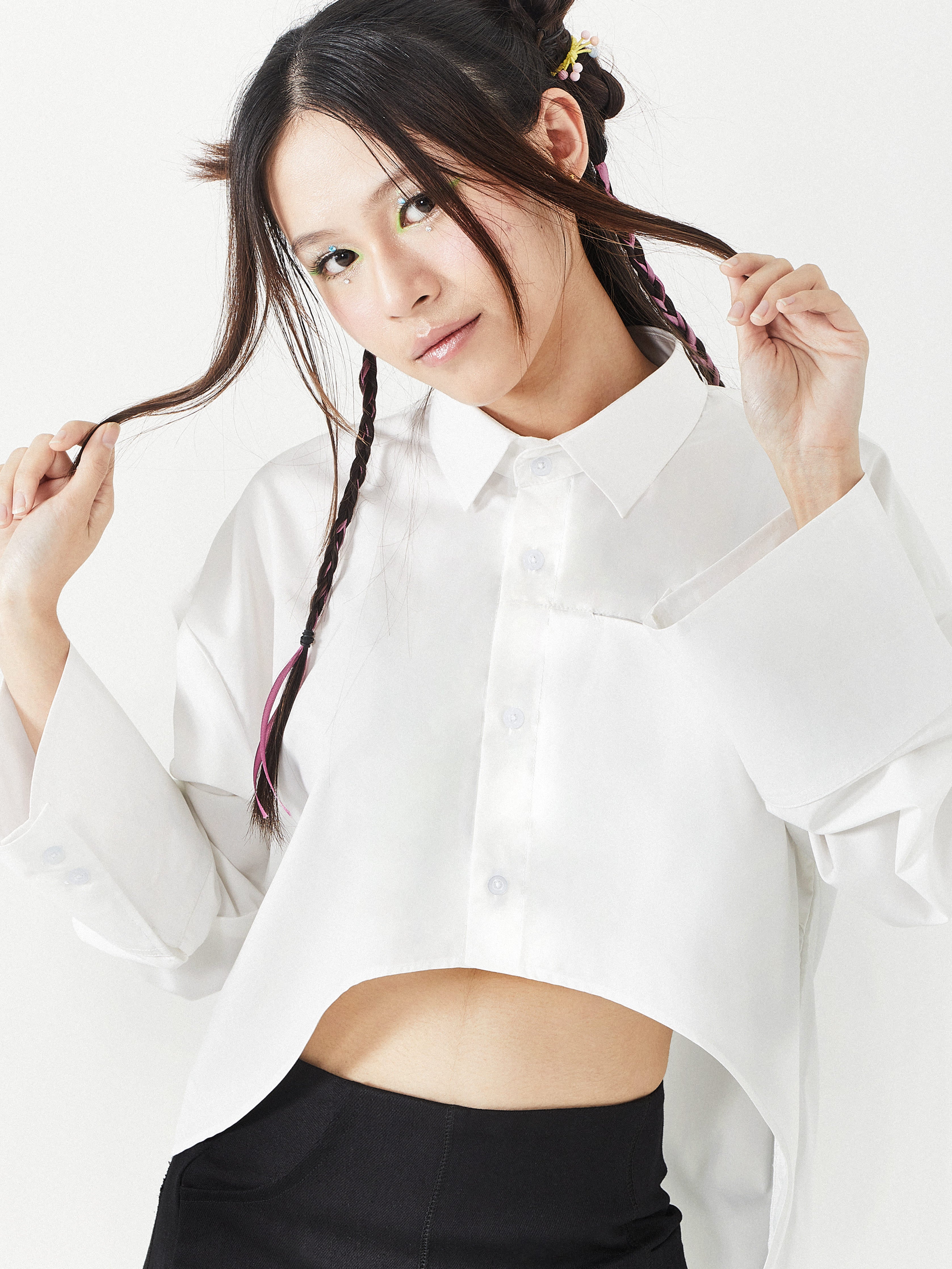 Wrinkle Free Button Down Shirt | Turquoise