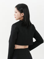 Tailored Cropped Blazer