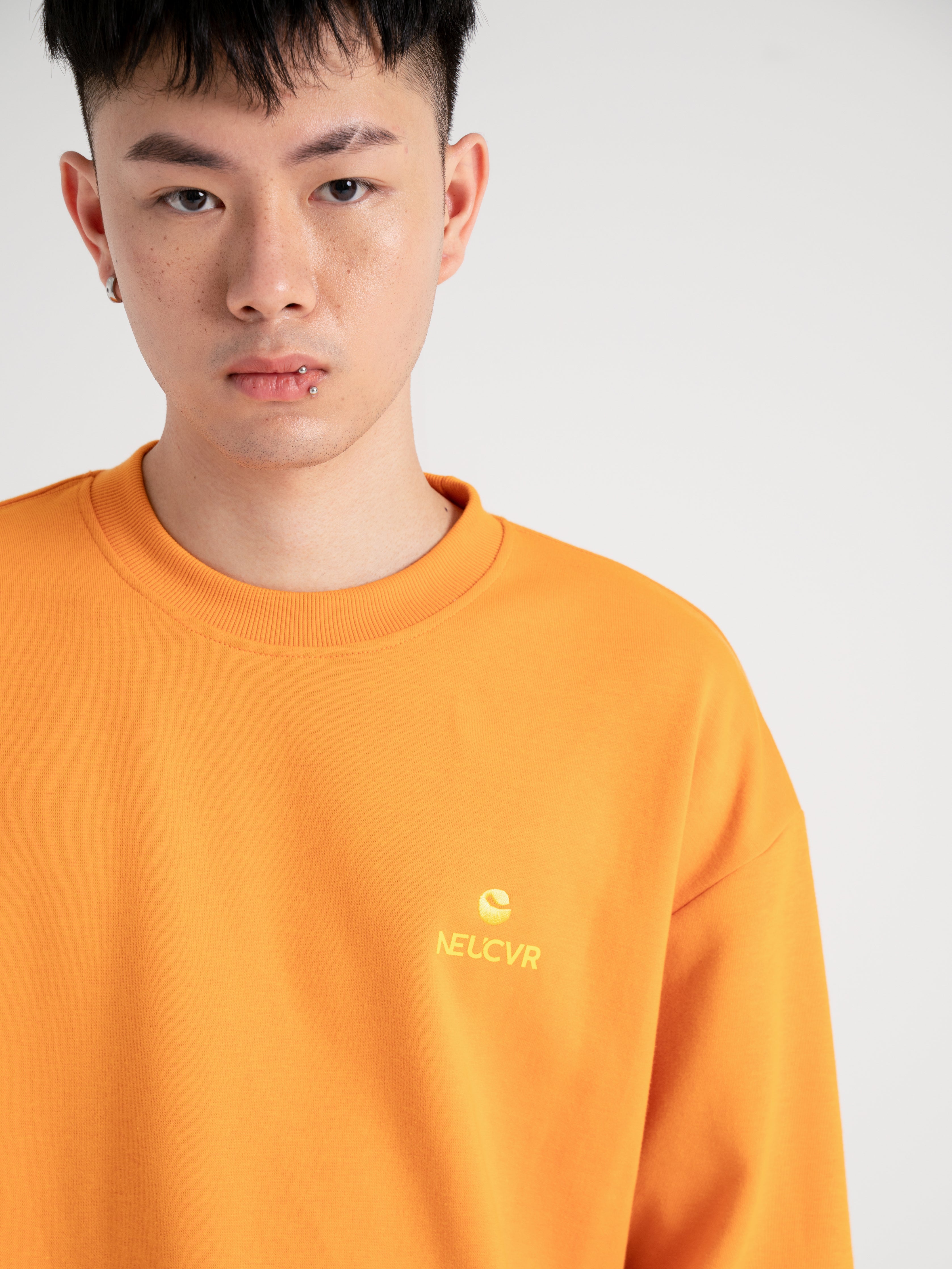 Neucvr Way - Essential Sweater (Orange) Unisex