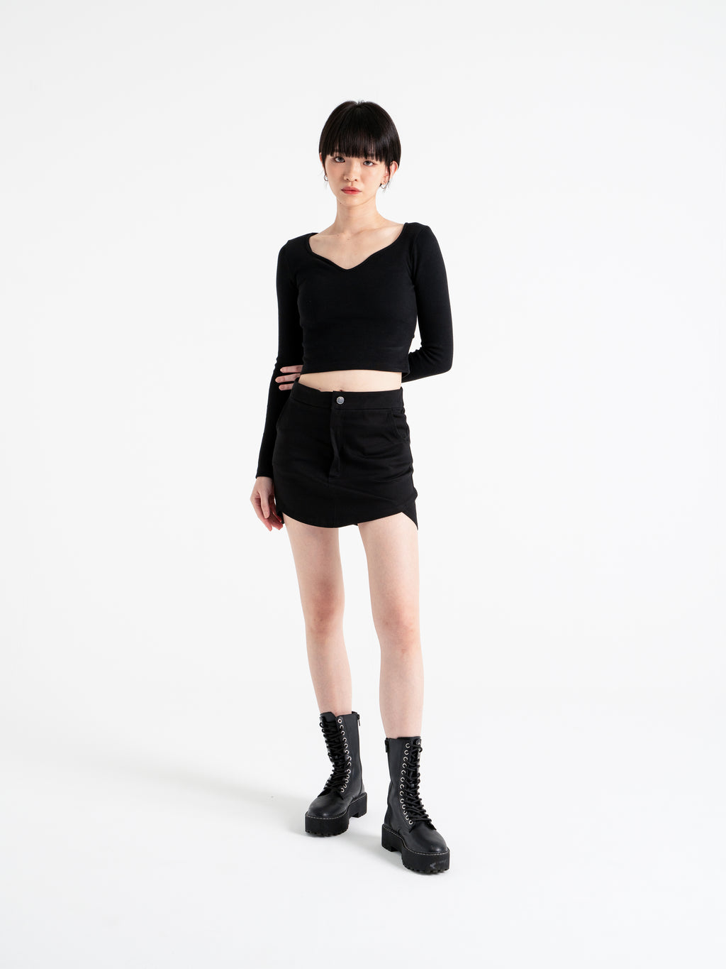 NCVR - Sweetheart Long-Sleeves Top