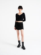 NCVR - Sweetheart Long-Sleeves Top