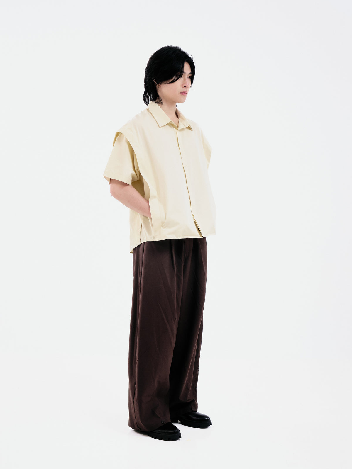 Ego Short Sleeve Shirt | Beige