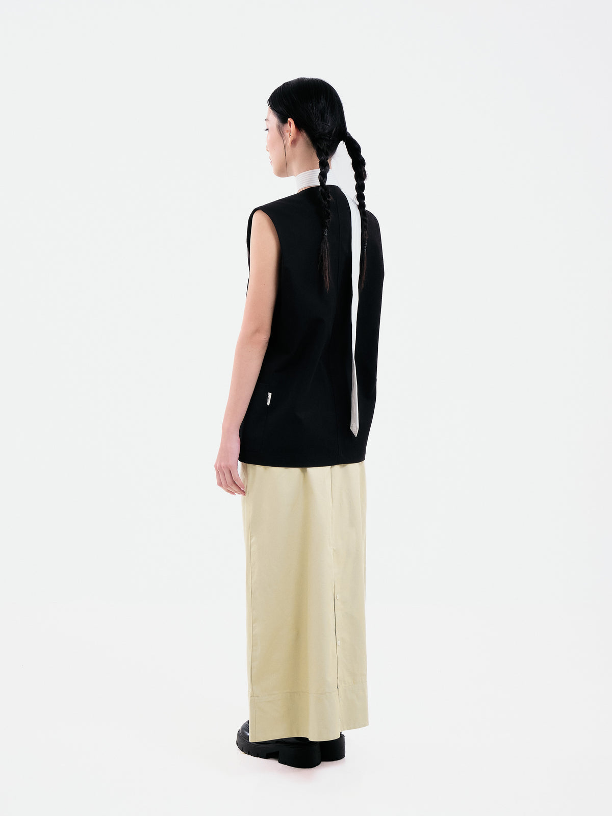 Second Layered Vest | Black