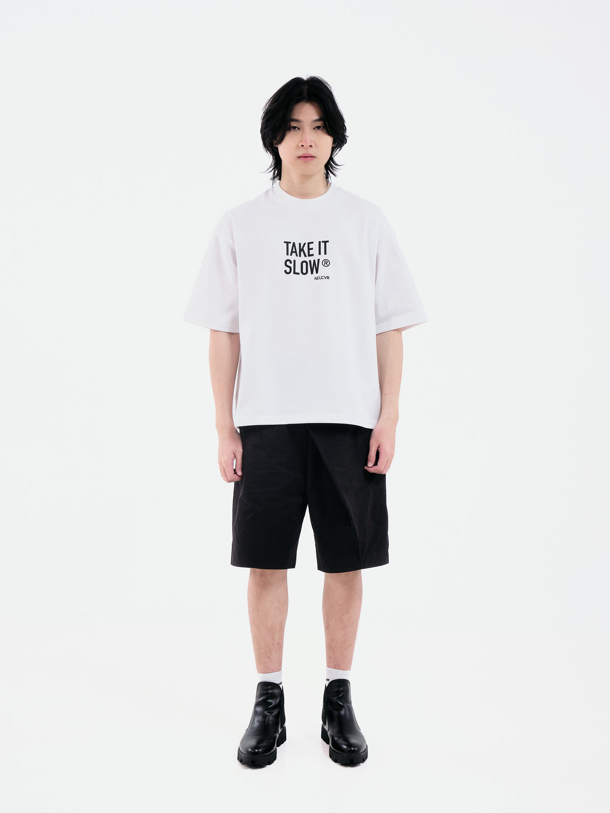 Take It Slow Tee | Black
