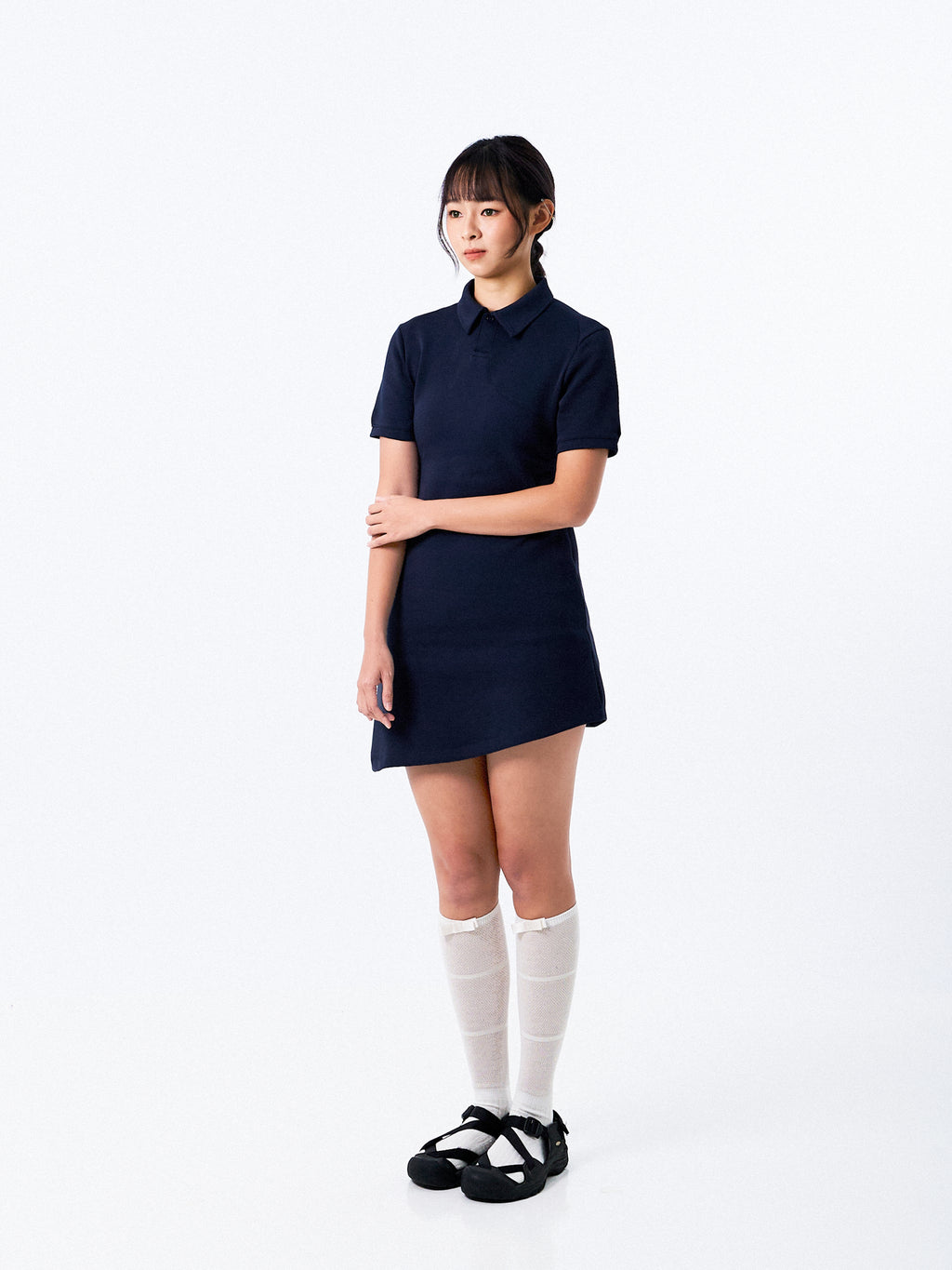 Navy Polo Dress