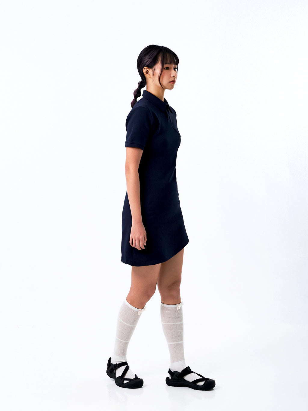 Navy Polo Dress