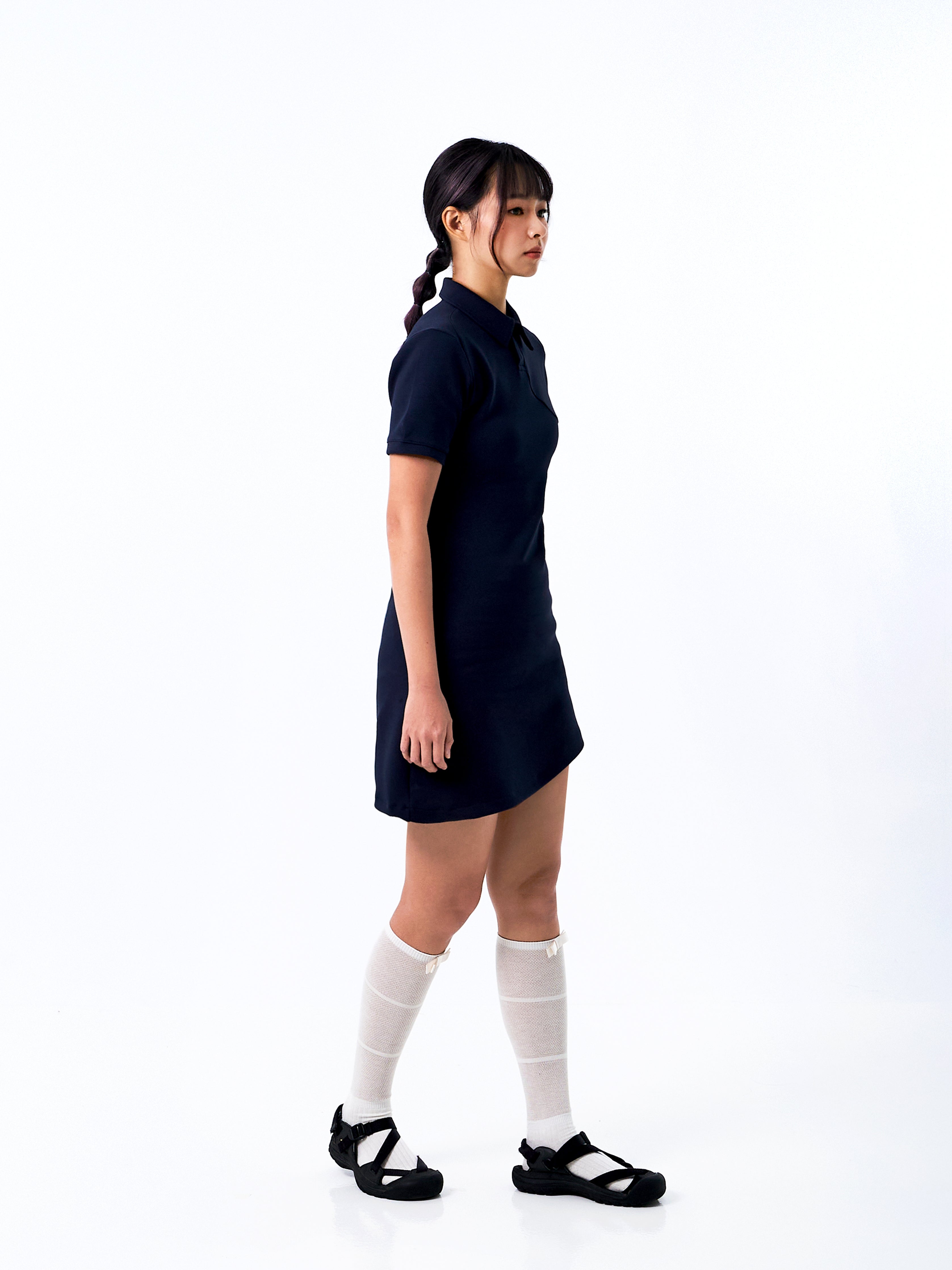 Navy Polo Dress