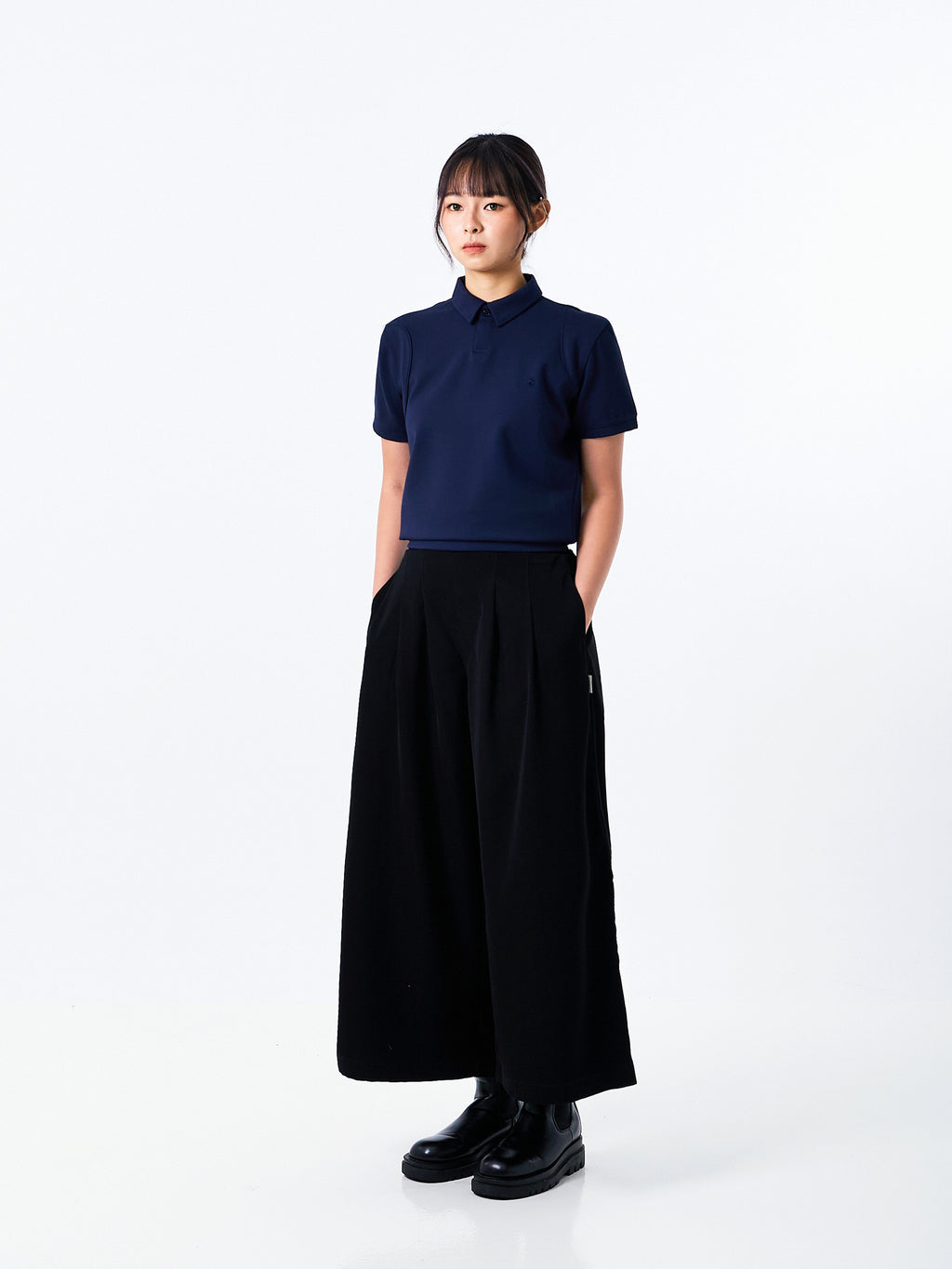 Navy Motion Polo