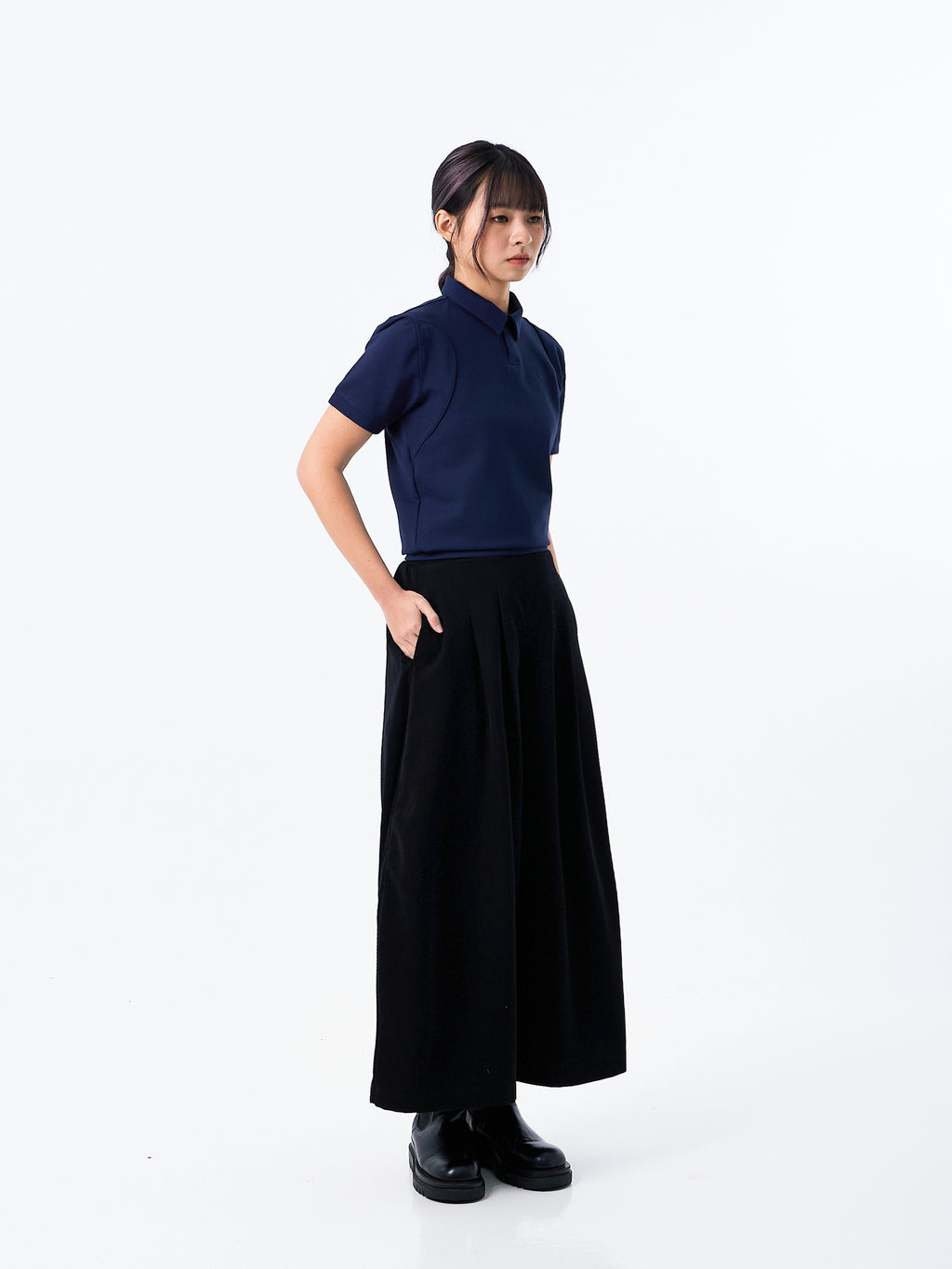 Navy Motion Polo