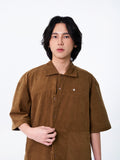Retro Edgy Corduroy Shirt