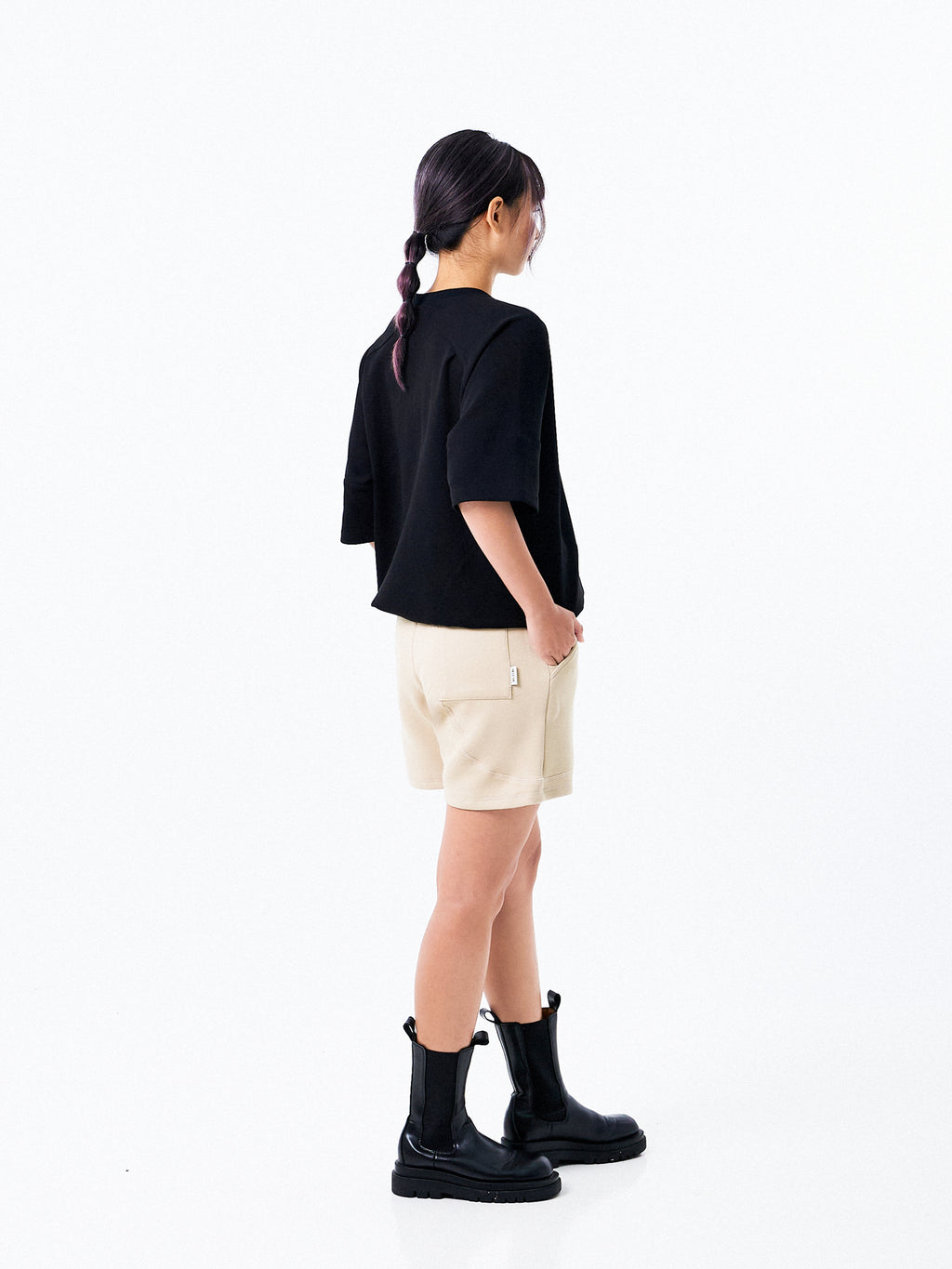 Waveform Saddle Signature tee