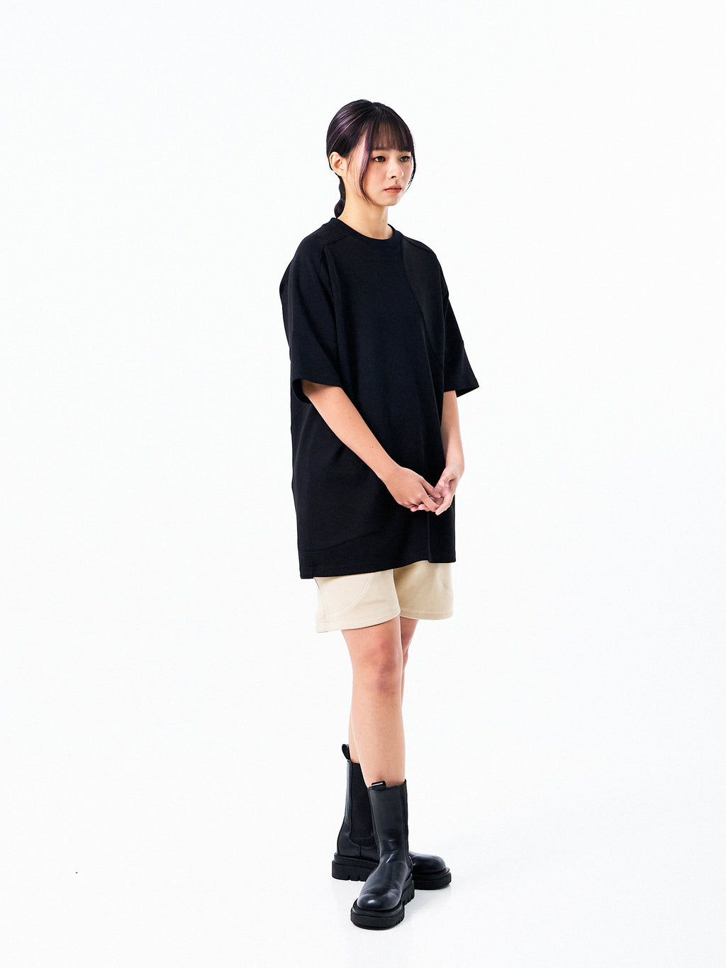 Waveform Saddle Signature tee
