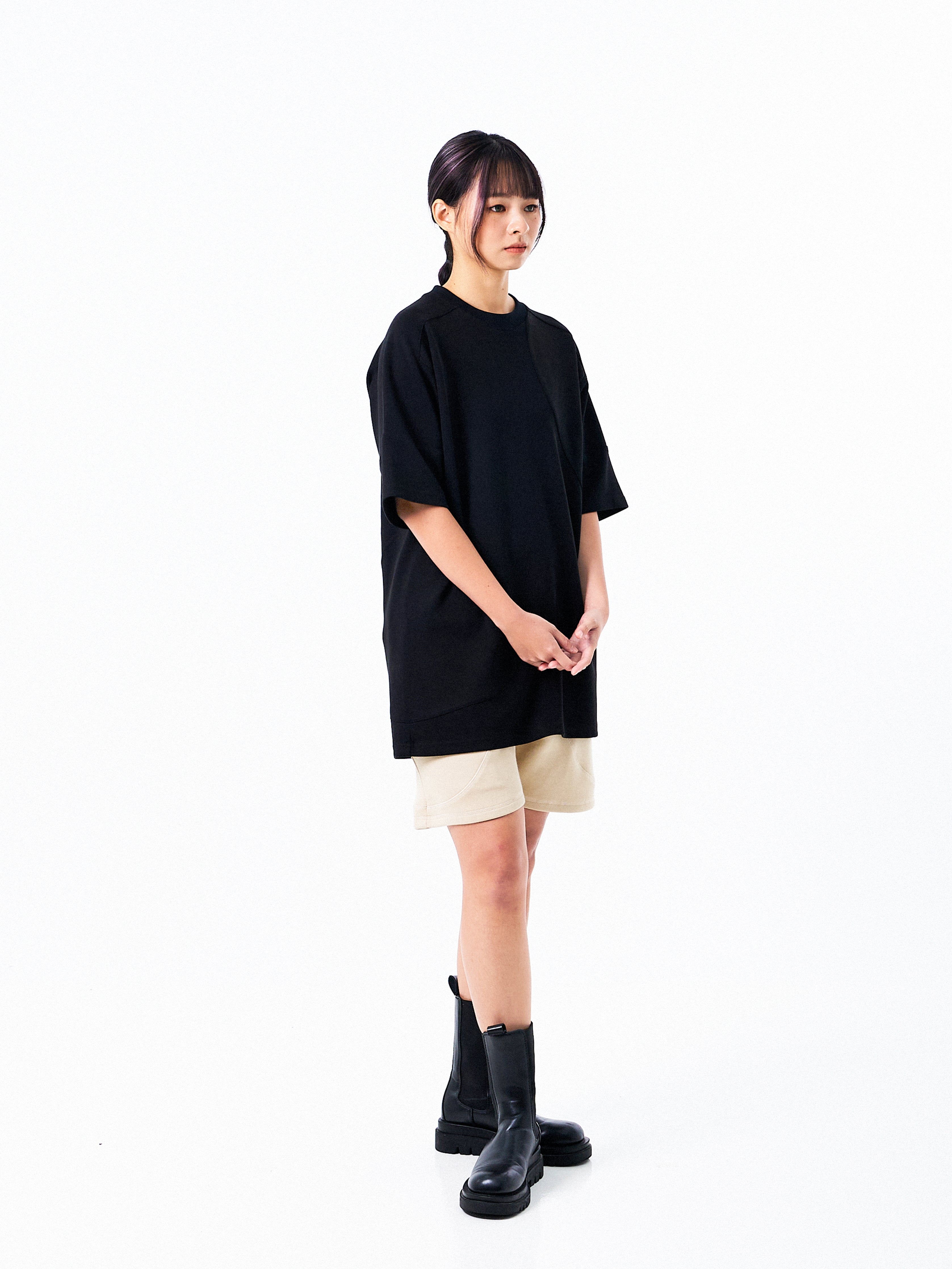 Waveform Saddle Signature tee
